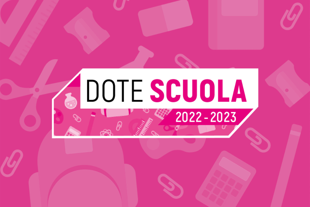 DOTE SCUOLA 2022/2023 – COMPONENTE MATERIALE DIDATTICO –