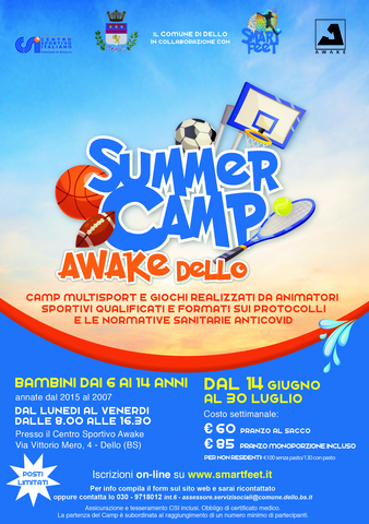 CENTRO ESTIVO - SUMMER CAMP - AWAKE